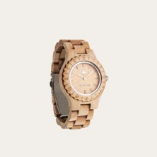 Wood Watch Woodwatch Lotus Maple Ahşap Kadın Kol Saati 34MM