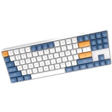 Aigo A87 Starry Blue Kablosuz Mekanik Klavye Yellow Switch (Ingilizce)