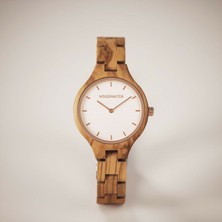 Wood Watch Woodwatch Nordic Rose Ahşap Kadın Kol Saati 36MM