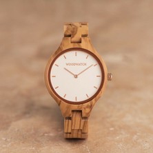 Wood Watch Woodwatch Nordic Rose Ahşap Kadın Kol Saati 36MM