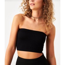 PUPA Kadın Büstiyer Straplez Crop Bluz