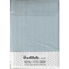 Özdilek Lastikli Çarşaf Yastık Kılıflı 180*200 Aqua Colourıst