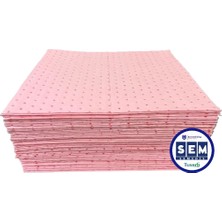 Ekosorb Semedis - Kimyasal Emici Ped 40 x 50 cm Pembe