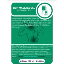 Aizen Vücut Masaj Kremi - Bel - Boyun - Bacaklar - Skin Massage Gel - 100ML