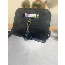 Best Leather Bag  Deri Püsküllü Çanta