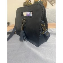 Best Leather Bag  Deri Püsküllü Çanta