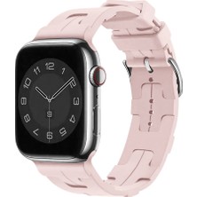 ZORE Apple Watch 44MM Krd-92 Uyumlu Kordon - Turuncu
