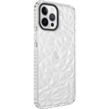 ZORE Apple iPhone 12 Pro Max Uyumlu Buzz Kapak-Beyaz