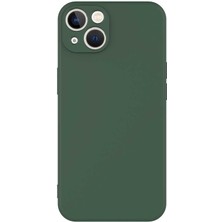 ZORE Apple iPhone 13 Uyumlu Mara Lansman Kapak-Koyu Yeşil