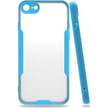 ZORE Apple iPhone Se 2020 Uyumlu Parfe Kapak-Mavi