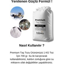 Hikwo Premium Taş Tozu - Hobi Harcı - Taş Tozu 5 kg Beyaz