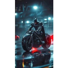 Batman Batpod Duvar Poster 30X42 cm Çerçevesiz