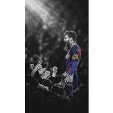 Lionel Messi Ikonik Poster 4K 30X42 cm Çerçevesiz