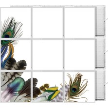 Gök Panel 60 x 60 LED Panel Aydınlatma Desenli 3x3 9'lu Grup 46511024SA