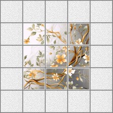 Gök Panel 60 x 60 LED Panel Aydınlatma Desenli 3x3 9'lu Grup 46511397SA