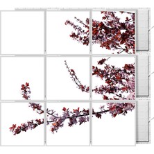 Gök Panel 60 x 60 LED Panel Aydınlatma Desenli 3x3 9'lu Grup 46510179SA
