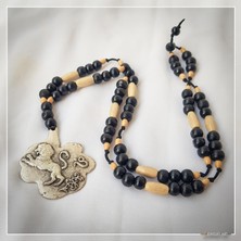 Z Jewelry Art Leogolo - El Yapımı Etnik Otantik Bohem Kadın Erkek Aslan Kolye