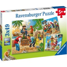 Ravensburger 3X49 Parça Puzzle Açık Deniz Macerası 80304