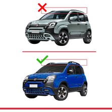 Acpar Fiat Panda Cross 2014 ve Sonrası ile Uyumlu Ace-1 Ara Atkı Tavan Barı Siyah