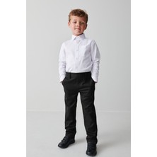 CMZ Collection Çocuk Okul Pantolonu Ribana Belli Esnek Rahat Kesim