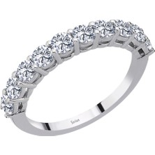 Sirius Pırlanta Aria Sei Yarım Tur Yüzük 0447R0084