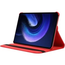 Smody Xiaomi Mi Pad 6 Kılıf 360 Dönerli Standlı Kapaklı+ Temperli Cam Ekran Koruyucu + Kalem