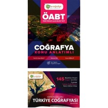 E-Coğrafya Yayınları ÖABT Coğrafya Konu Anlatımlı - Harita ve Şekillerle Türkiye Coğrafyası 2 Kitap