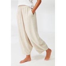 Penye Mood Lux Mood Keten Pantolon