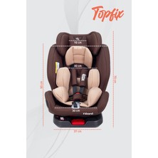 Topfix 0-36 Kg 360° Dönebilen Isofix'li Oto Koltuğu