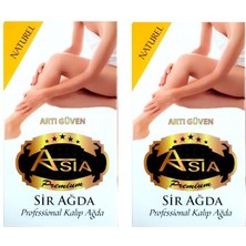 Asia Kalıp Sir Ağda Naturel Sarı 500 Gr. (2 Adet)