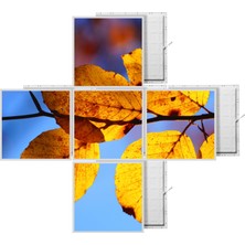 Gök Panel 60 x 60 LED Panel Aydınlatma Desenli 3x3 5'li Grup Özel Seri 46511432SA