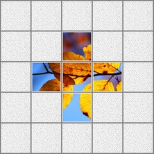 Gök Panel 60 x 60 LED Panel Aydınlatma Desenli 3x3 5'li Grup Özel Seri 46511432SA