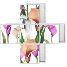 Gök Panel 60X60 LED Panel Aydınlatma Desenli 3x3 5 Li Grup Özel Seri 46511458SA