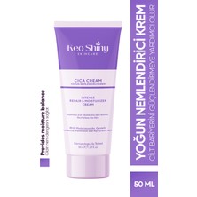 Keo Shiny Nemlendirici Bariyer Koruyucu ve Yoğun Onarıcı Madecassoside Özlü Cica Krem 50 ml