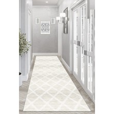 Thalia Home Kaymaz Tabanlı Yıkanabilir Baskılı Halı Yolluk