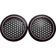 20CM Pembe Neon Ledli Hoparlör Kapağı 2ADET