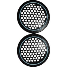 Prs 20CM Buz Mavi Neon Ledli Hoparlör Kapağı 2ADET