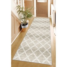 Thalia Home Kaymaz Tabanlı Yıkanabilir Baskılı Halı Yolluk