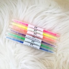 Dream Butik 6 Adet Çift Taraflı Renkli Kalem Cy