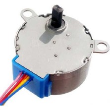 Robotik Hobi Merkezi - 28 Byj-48 Redüktörlü Step Motor ve ULN2003A Step Motor Sürücü Kartı