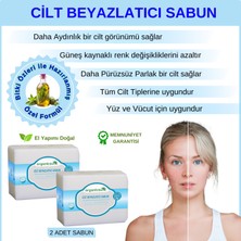 Organicsun Doğal Cilt Beyazlatıcı Sabun 140 gr x 2 Adet Tüm Cilt Tipleri Için B ve E Vitaminli