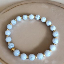 Mga Doğaltaş Havlit Bileklik Dorika Bileklik Erkek Bileklik Kadın Bileklik Doğal Taş Bileklik