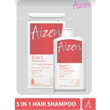 Aizen 5'i 1 Shampoo -2 Adet - Tüm Saç Bakımı-Güçlendirilmiş Formül 400ML X2 Adet