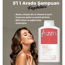 Aizen 5'i 1 Arada Şampuan Kepek Önleyici
karşıtı Şampuan 3'lü Fırsat Paketi 1200 ml