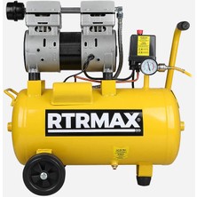 RTRMAX Sessiz Hava Kompresörü 24 Lt 1.0 Hp/0.75 Kw Rtrmax