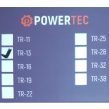 Powertec Tr-13 Professional Saç Maşası 13 Mm.