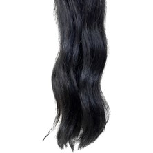 Halit Can Hairking 45CM  Double Doğal Renk (Koyu Kestane),  200ADET, 100GR ,mikro Kaynak [100% Gerçek Insan Saçı]