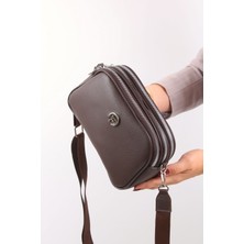 Galb Leather Premium Askılı Orta Boy Günlük Kullanıma Uygun 4 Bölmeli Kadın Omuz Çantası