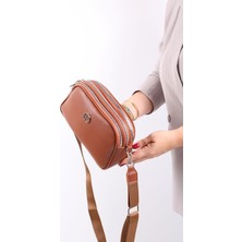 Galb Leather Premium Askılı Orta Boy Günlük Kullanıma Uygun 4 Bölmeli Kadın Omuz Çantası