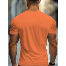 Formatik Print Erkek Modası Yaz Kısa Kollu Spor T-Shirt, Rahat ve Çok Yönlü